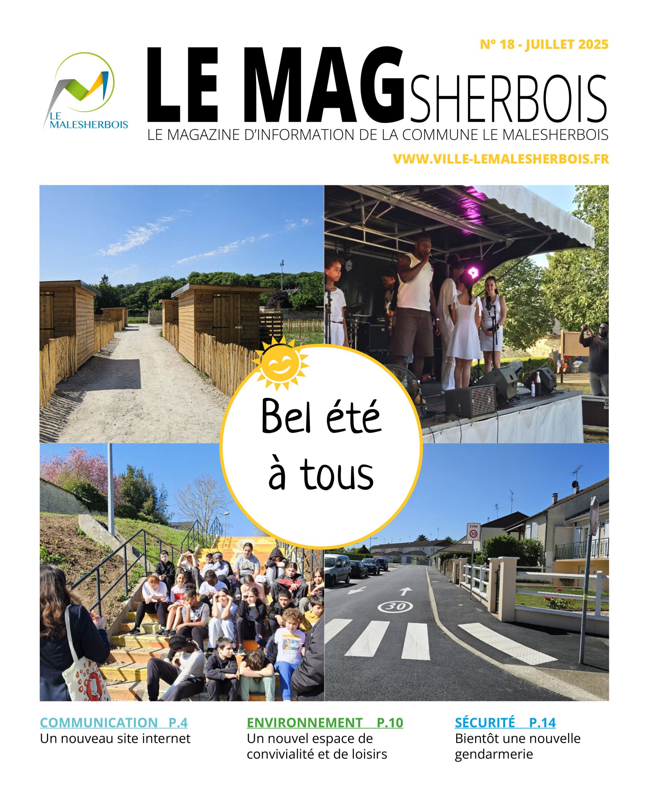 couv_mag_juillet_2025 Le Malesherbois - Couverture Le MAGSherbois numéro 15 - Décembre 2023