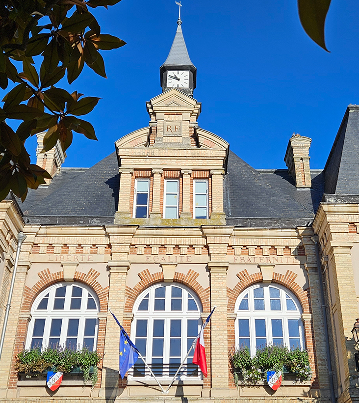 Travaux sur le clocher de la mairie