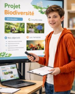 Apprends à créer un diaporama