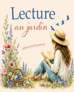 Lecture au jardin