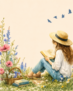 Lecture au jardin
